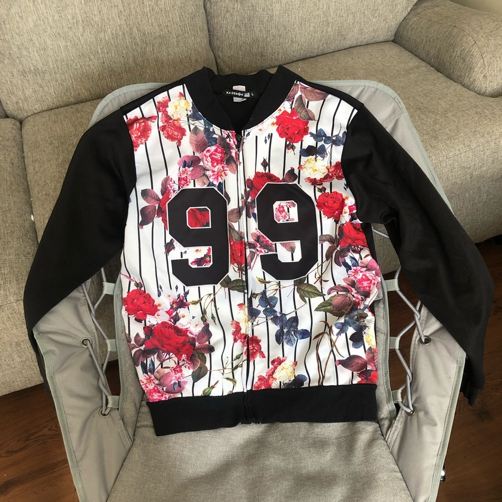 Zip-Up Jersey Jacket